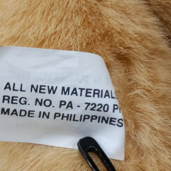 Vtg 1997 Alexander Plush Stuffed Teddy Bear M&G Pacific w/ Original Wood Box - Picture 6 of 12